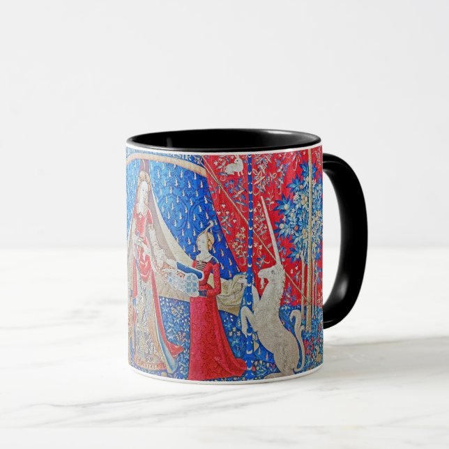 The Lady and the Unicorn / A Mon Seul Desir Mug (Front Right)