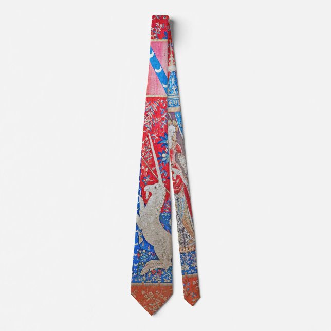 The Lady and the Unicorn / A Mon Seul Desir Tie (Front)
