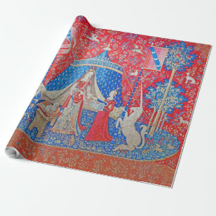 The Lady and the Unicorn / A Mon Seul Desir Wrapping Paper
