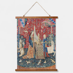 The Lady and the Unicorn, Hearing Hanging Tapestry