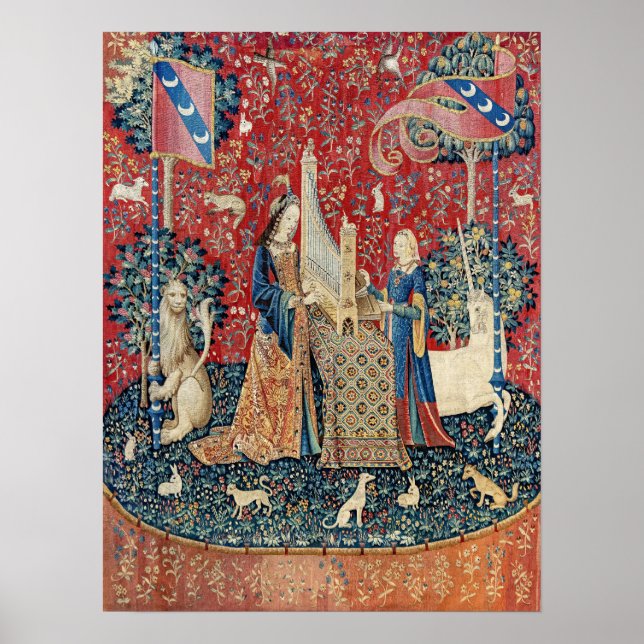 The Lady and the Unicorn, Hearing Poster (Front)