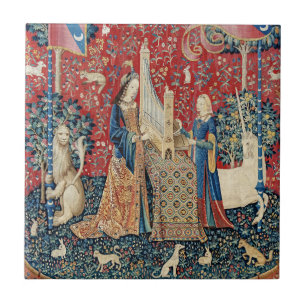 The Lady and the Unicorn, Hearing Tile