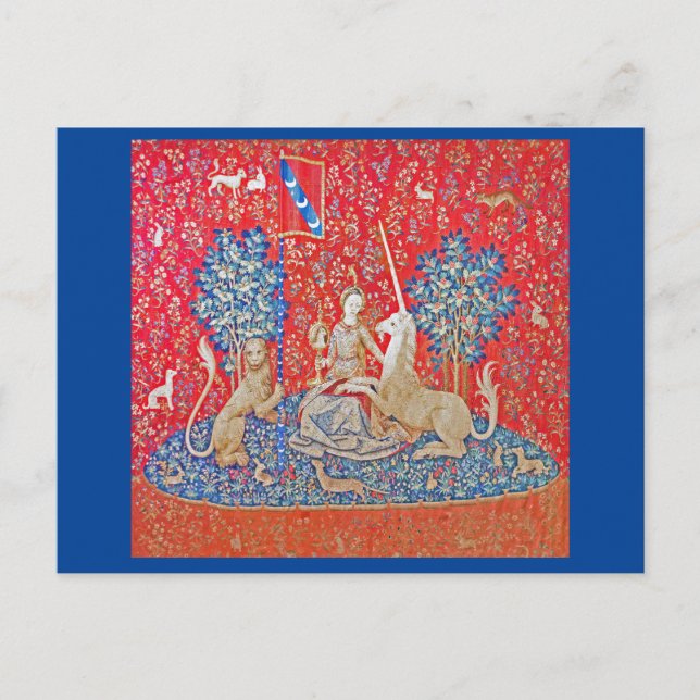 The Lady and the Unicorn / Sight Postcard (Front)