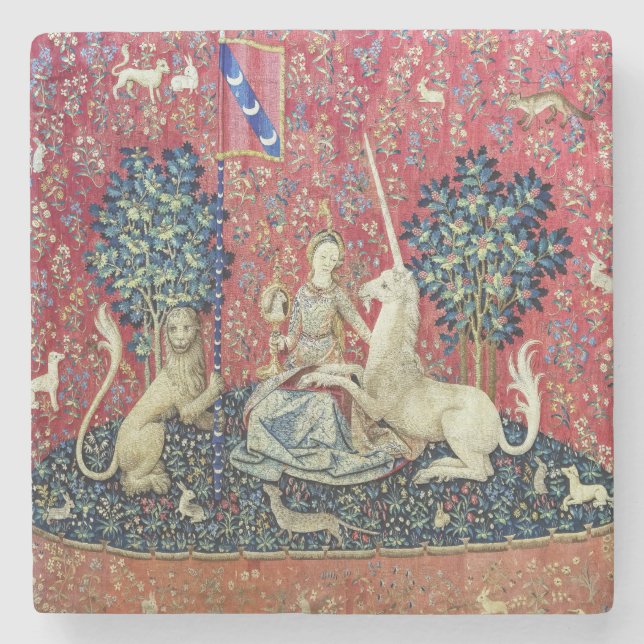 The Lady and the Unicorn, Sight Stone Coaster (Front)