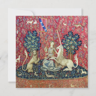 The Lady and the Unicorn, Sight Thank You Card