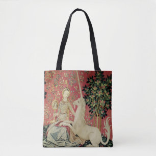 The Lady and the Unicorn: 'Sight' Tote Bag