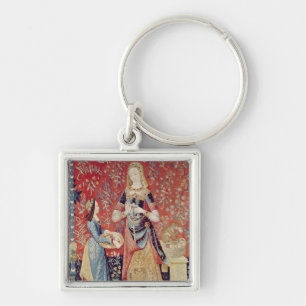 The Lady and the Unicorn: 'Smell' Key Ring
