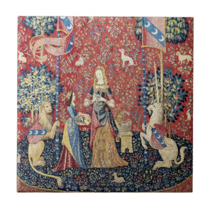 The Lady and the Unicorn, Smell Tile