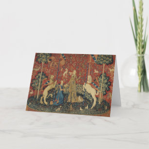 The Lady and the Unicorn: 'Taste' Card