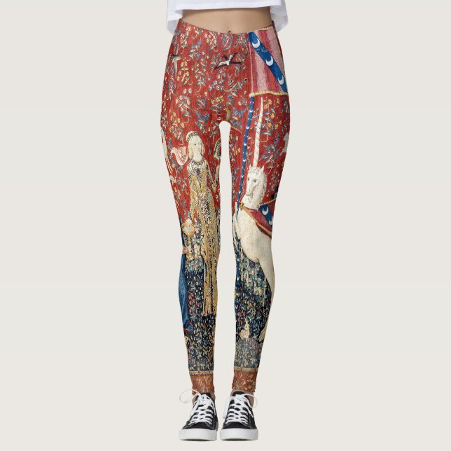 The Lady and the Unicorn, Taste Leggings (Front)