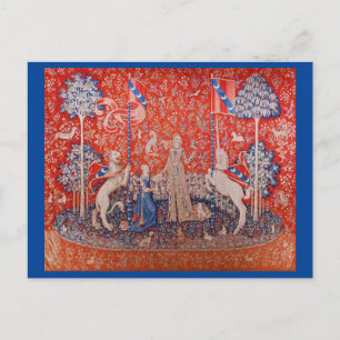 The Lady and the Unicorn / Taste Postcard