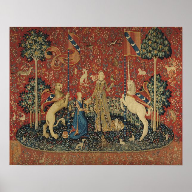 The Lady and the Unicorn: 'Taste' Poster (Front)