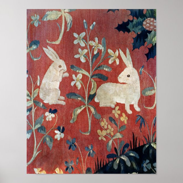 The Lady and the Unicorn: 'Taste' Poster (Front)