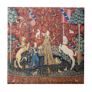 The Lady and the Unicorn, Taste Tile