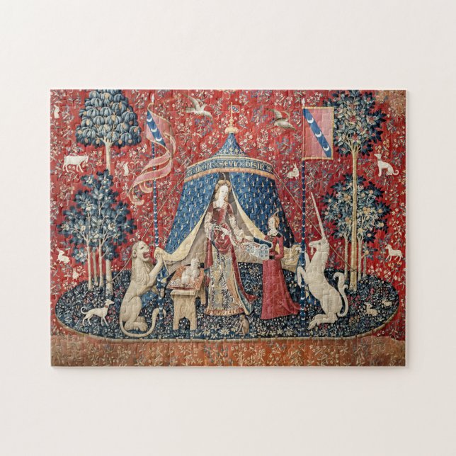 The Lady and the Unicorn, To my only desire Jigsaw Puzzle (Horizontal)