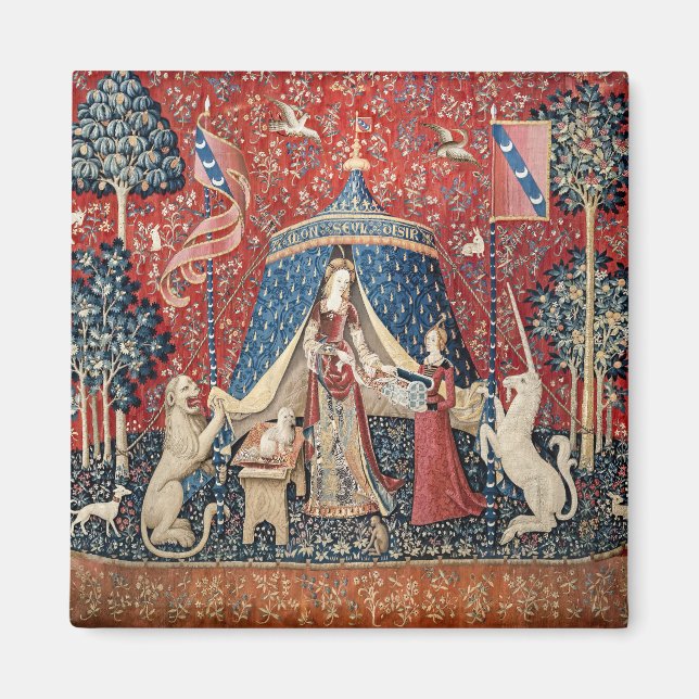 The Lady and the Unicorn, To my only desire Magnet (Front)