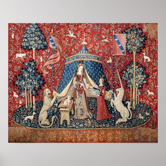 The Lady and the Unicorn, To my only desire Poster (Front)