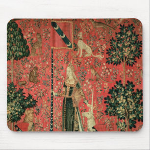 The Lady and the Unicorn: 'Touch' Mouse Mat