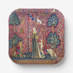 The Lady and the Unicorn, Touch Paper Plate