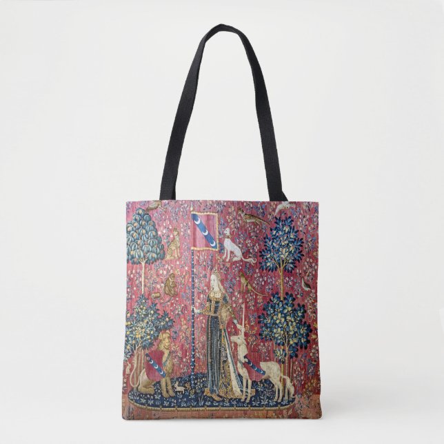 The Lady and the Unicorn, Touch Tote Bag (Front)
