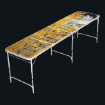 The Lady in Gold, Gustav Klimt Beer Pong Table<br><div class="desc">Gustav Klimt (July 14, 1862 – February 6, 1918) was an Austrian symbolist painter and one of the most prominent members of the Vienna Secession movement. Klimt is noted for his paintings, murals, sketches, and other objets d'art. In addition to his figurative works, which include allegories and portraits, he painted...</div>