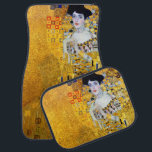The Lady in Gold, Gustav Klimt Car Mat<br><div class="desc">Gustav Klimt (July 14, 1862 – February 6, 1918) was an Austrian symbolist painter and one of the most prominent members of the Vienna Secession movement. Klimt is noted for his paintings, murals, sketches, and other objets d'art. Klimt's primary subject was the female body, and his works are marked by...</div>