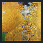 The Lady in Gold, Gustav Klimt Faux Canvas Print<br><div class="desc">Gustav Klimt (July 14, 1862 – February 6, 1918) was an Austrian symbolist painter and one of the most prominent members of the Vienna Secession movement. Klimt is noted for his paintings, murals, sketches, and other objets d'art. Klimt's primary subject was the female body, and his works are marked by...</div>