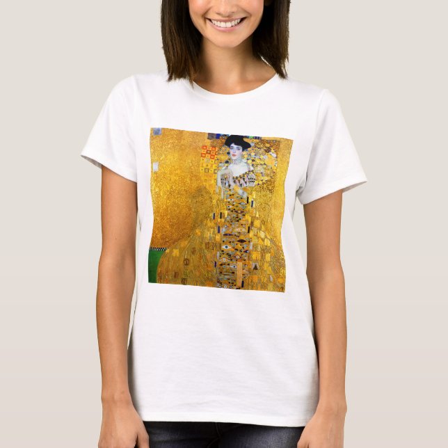 The Lady in Gold, Gustav Klimt T-Shirt (Front)