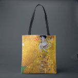 The Lady in Gold, Gustav Klimt Tote Bag<br><div class="desc">Gustav Klimt (July 14, 1862 – February 6, 1918) was an Austrian symbolist painter and one of the most prominent members of the Vienna Secession movement. Klimt is noted for his paintings, murals, sketches, and other objets d'art. Klimt's primary subject was the female body, and his works are marked by...</div>