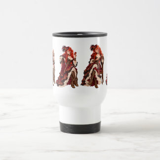The Lady Is a Gambler — Red Sis Travel Mug