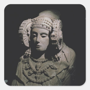 The Lady of Elche Square Sticker