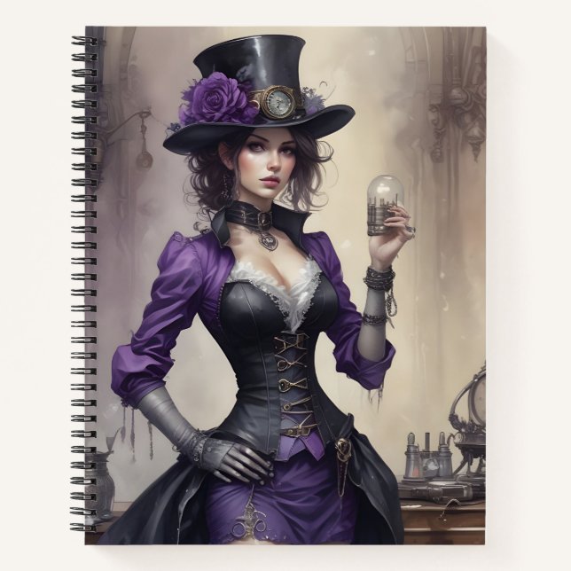 The Lady of Eternal Night Notebook (Front)
