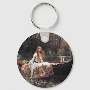 The Lady of Shallot Keychain