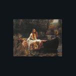 The Lady of Shalott – 1888 John William Waterhouse Canvas Print<br><div class="desc">The Lady of Shalott,  1888,  John William Waterhouse. Die Lady von Shalott/Die Dame von Shalott,  1888,  John William Waterhouse. 
La Dame de Shalott,  1888,  John William Waterhouse.</div>
