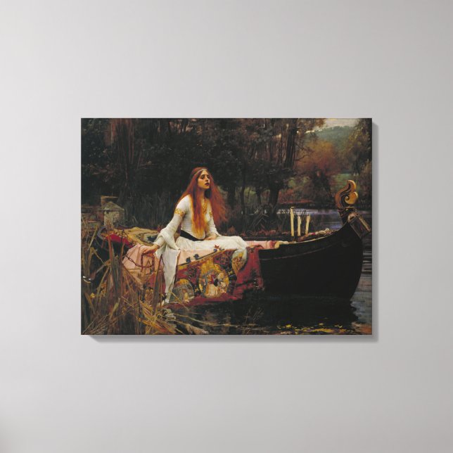 The Lady of Shalott: A Celtic Ghost Story Canvas Print (Front)
