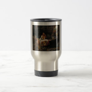 The Lady of Shalott: A Celtic Ghost Story Travel Mug