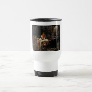 The Lady of Shalott: A Celtic Ghost Story Travel Mug