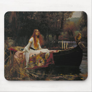 The Lady of Shalott: A Celtic Lake Ghost Story Mouse Mat