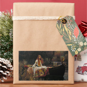 The Lady of Shalott: A Celtic Lake Ghost Story Rectangular Sticker