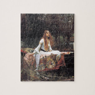 The Lady of Shalott by John W. Waterhouse Jigsaw Puzzle