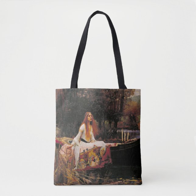 The Lady of Shalott by John Waterhouse Tote Bag (Front)