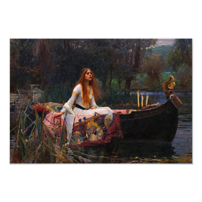 The Lady of Shalott by John William Waterhouse Photo Print (Front)