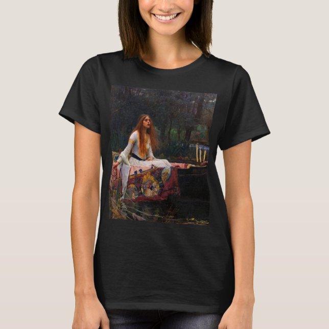 The Lady of Shalott by John William Waterhouse T-Shirt (Front)