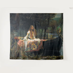 The Lady of Shalott, by John William Waterhouse Tapestry