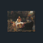 The Lady of Shalott Canvas Print<br><div class="desc">The Lady of Shalott by John William Waterhouse 1888 on canvas</div>