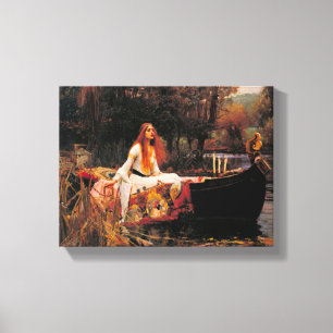 The Lady of Shalott John William Waterhouse Canvas Print