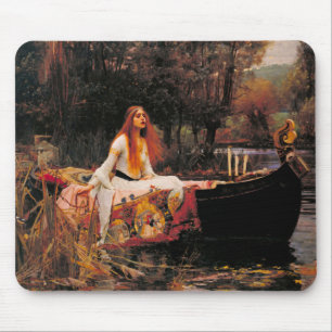 The Lady of Shalott John William Waterhouse Mouse Mat