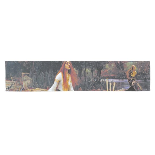 The Lady of Shalott, John William Waterhouse Short Table Runner (Horizontal)