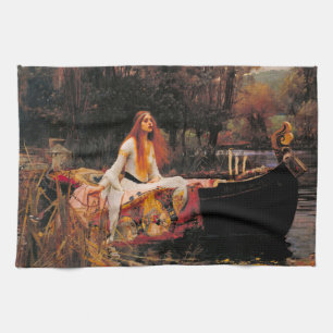 The Lady of Shalott - John William Waterhouse Tea Towel