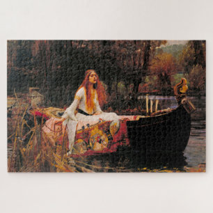 The Lady of Shalott (Mediaeval Beauty) Jigsaw Puzzle